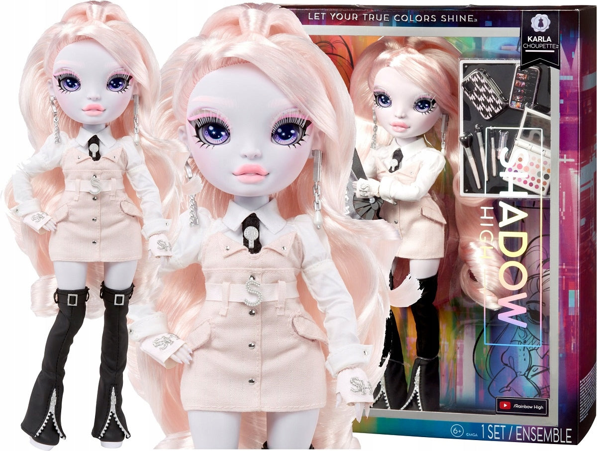 Papusa Rainbow Shadow High - Karla Choupette 28cm