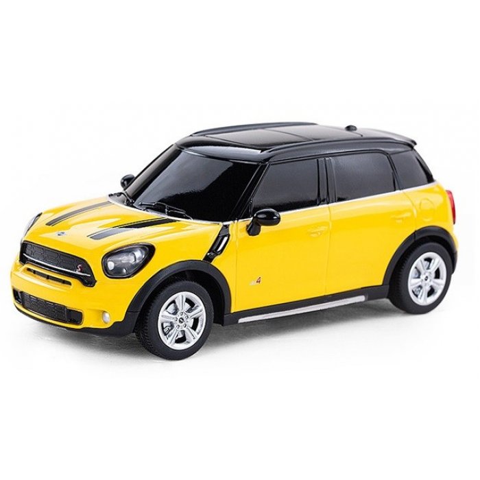 Masinuta cu telecomanda Mini Cooper S Countryman galben - 1/24 RASTAR