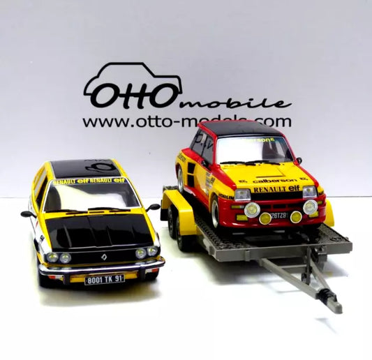 SET - Machete Renault Rallye Pack - 1/18 Ottomobile