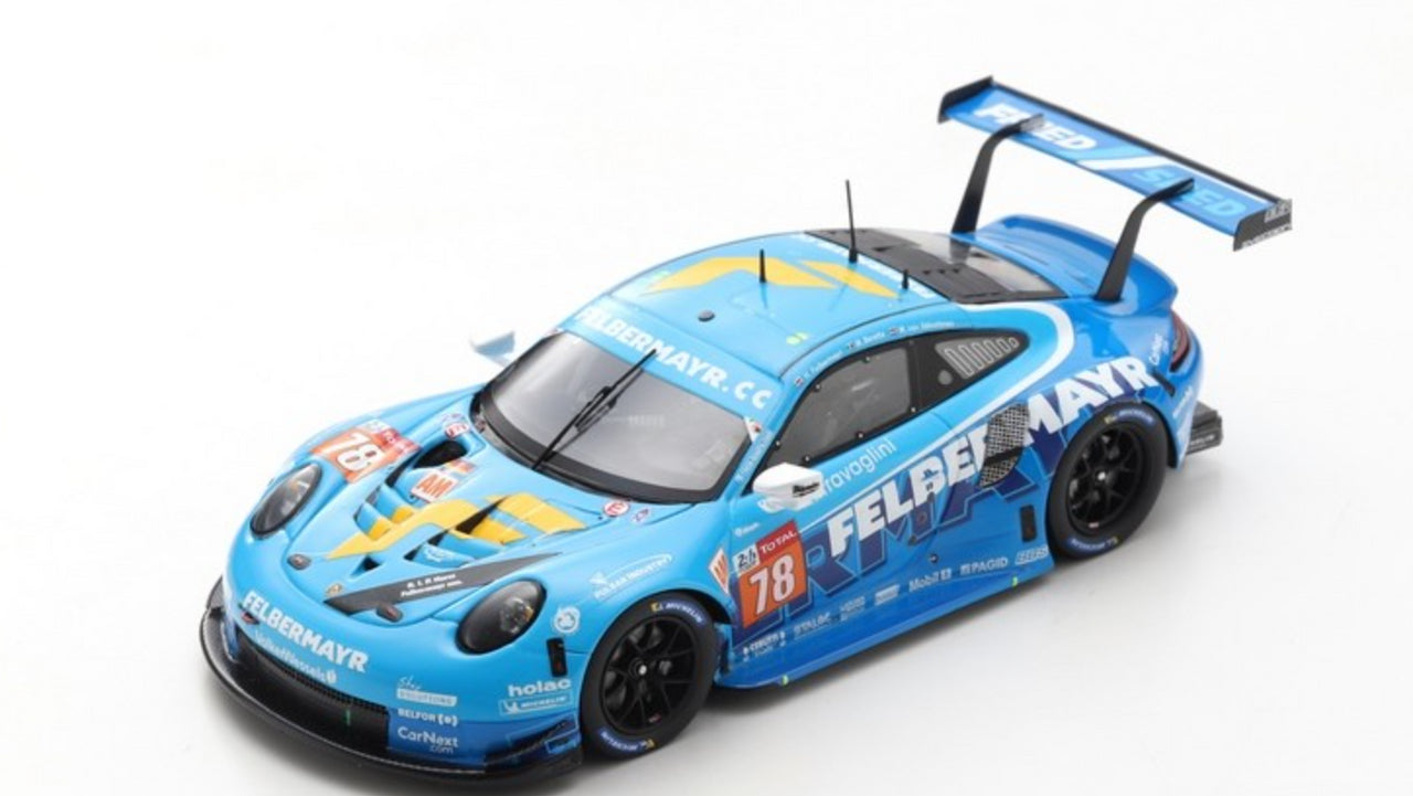 Porsche 911 Rsr #78 Le Mans 24h 2020 cu vitrina plexiglass - 1/43 IxoModels