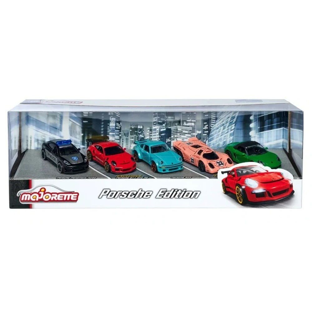 SET 5 masinute Majorette - PORSCHE EDITION