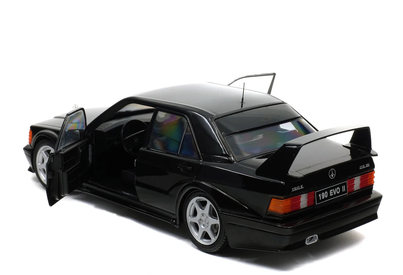 Mercedes-Benz 190E Evolution II negru - 1/18 Solido