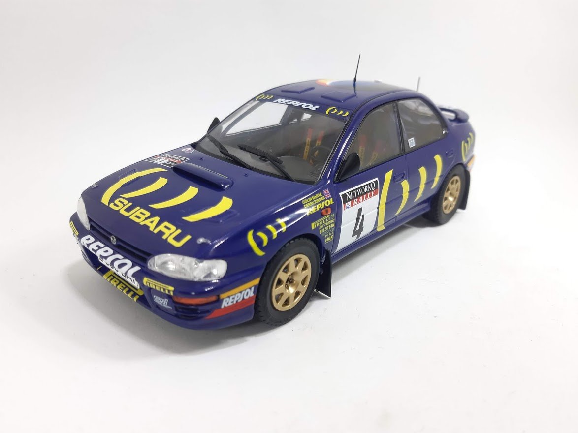 Subaru Impreza 555 RAC Rally GB 1995- 1/24 Altaya