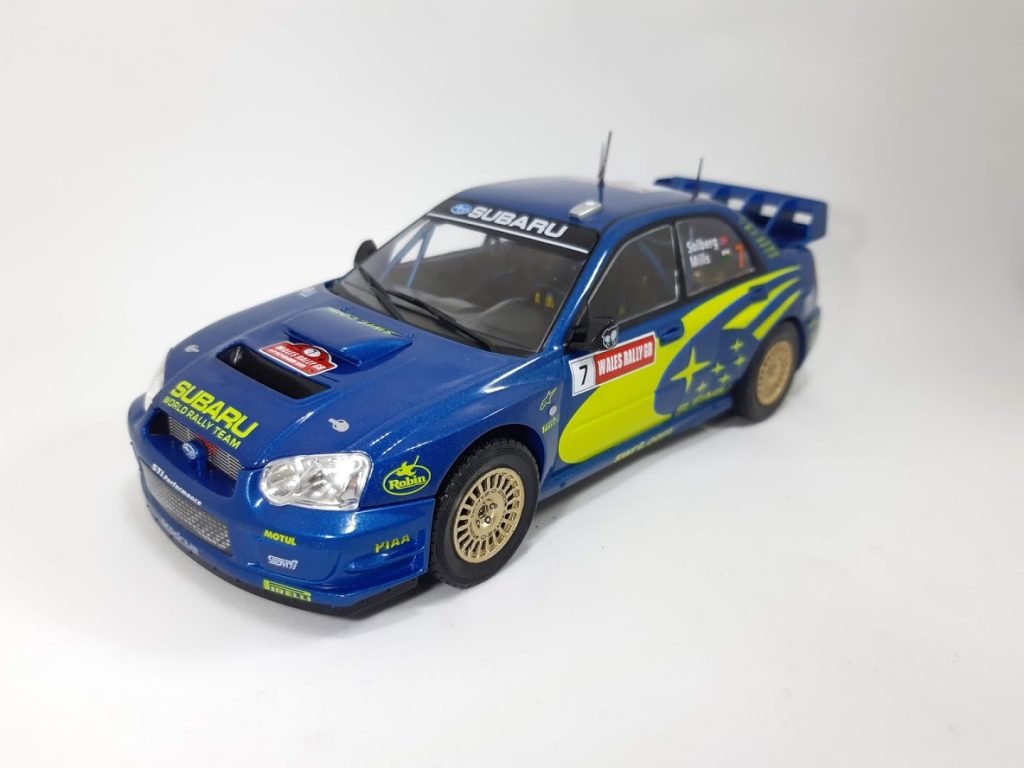 Subaru Impreza S9 WRC Wales Rally GB 2003 - 1/24 Altaya