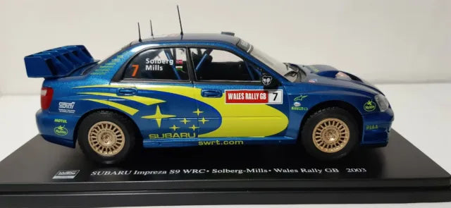 Subaru Impreza S9 WRC Wales Rally GB 2003 - 1/24 Altaya