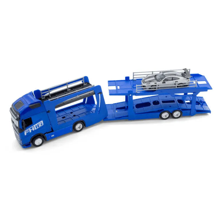 Transportor Volvo FH16 si Porsche 911 GT2 RS -  1/43 Bburago