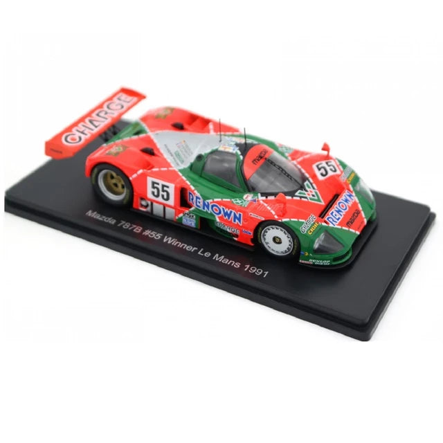 Mazda 787B #55 Winner LeMans 1991 cu vitrina plexiglass - 1/43 Spark