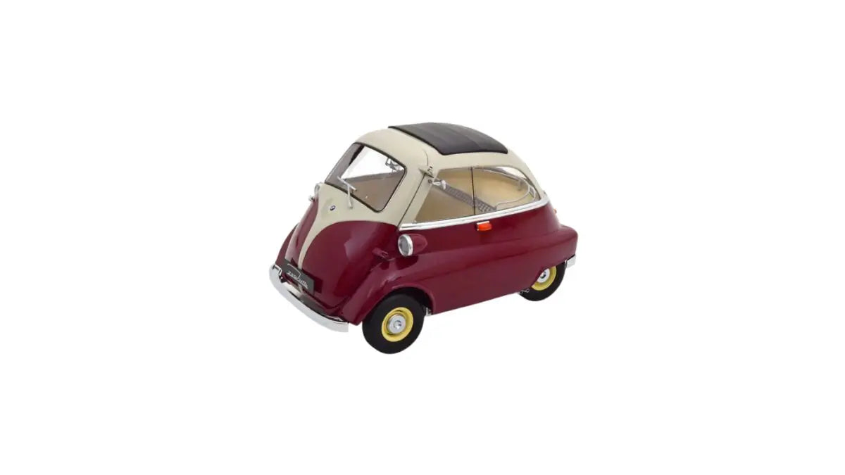 BMW 250 Isetta 1959 visiniu/crem - 1/12 KK-Scale