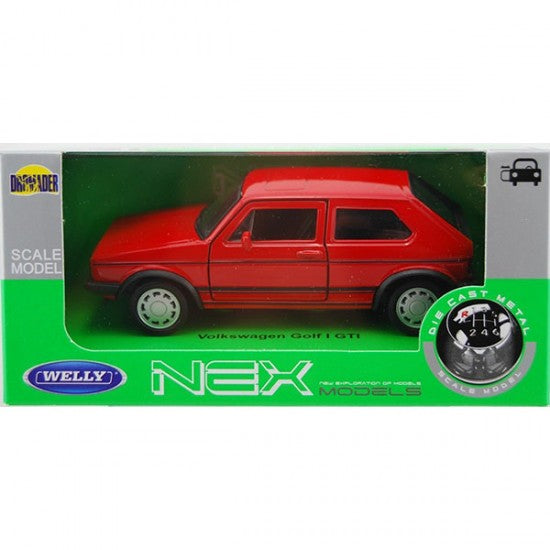 VW Golf I Gti - 1/34 Welly