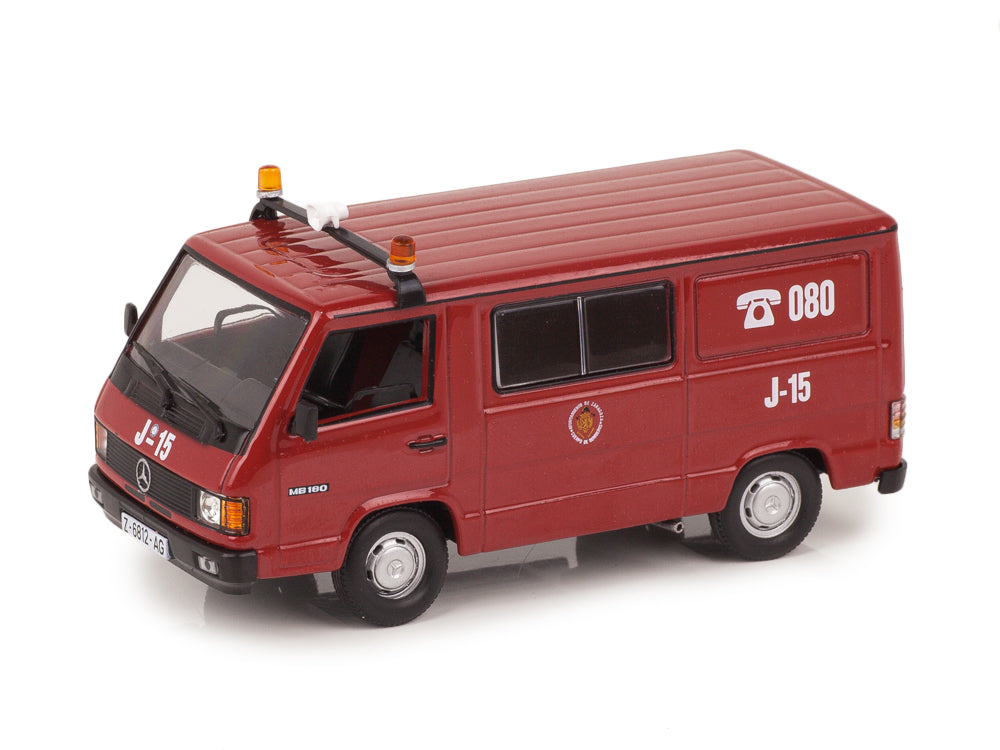 Macheta Mercedes-Benz MB180 Feuerwehr Saragossa - 1/43 Altaya