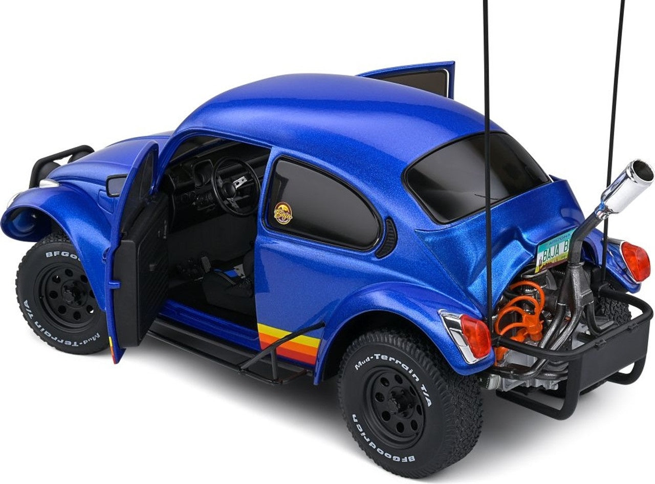 Volkswagen Beetle Baja blue 1975 -  1:18 Solido