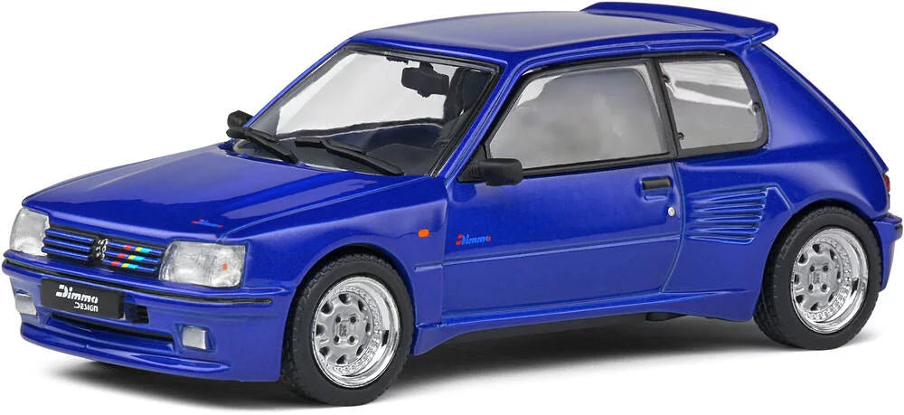 Peugeot 205 GTI Dimma Bodykit cu vitrina plexiglass - 1/43 Solido