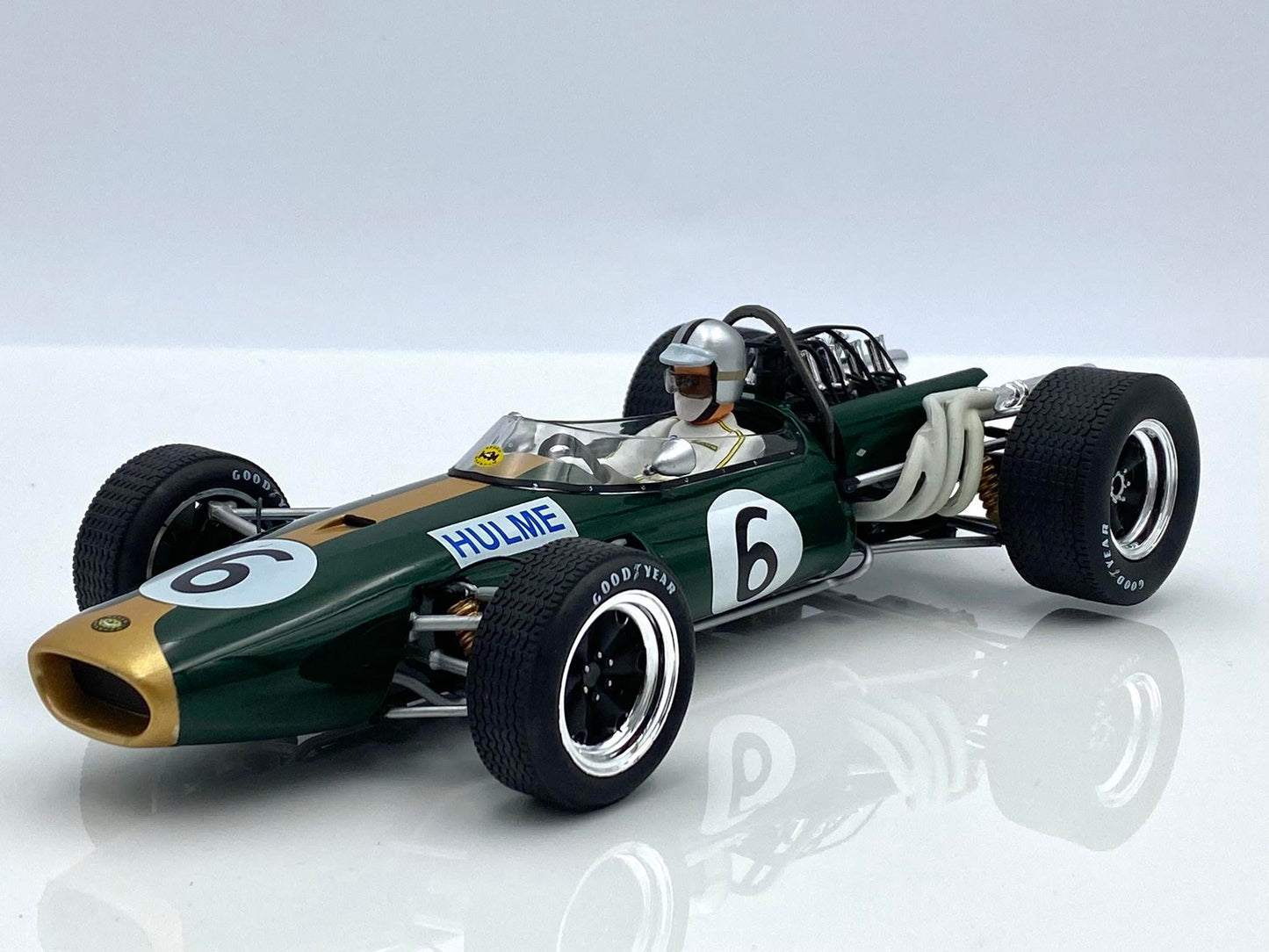 Formula 1 Brabham BT20 #6 2nd Britain GP 1966 - 1/18 Model Car Group