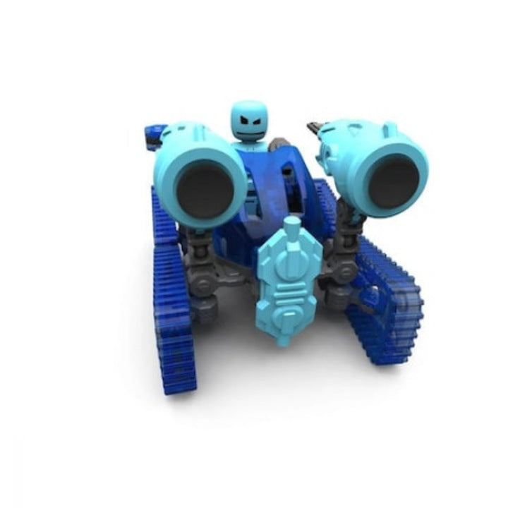 Figurina Robot articulat transformabil KlikBot Megabots Trailblazer - Albastru