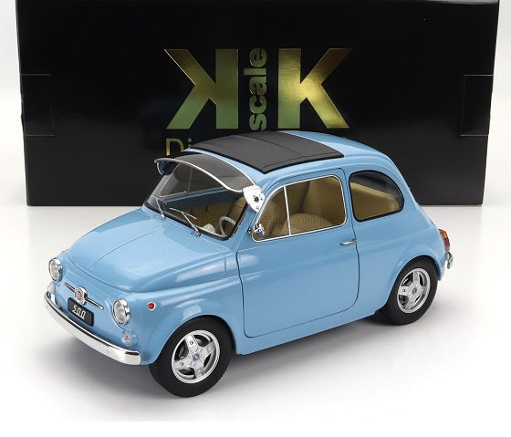 Fiat 500 F 1968 Custom bleu - 1/12 KK-Scale