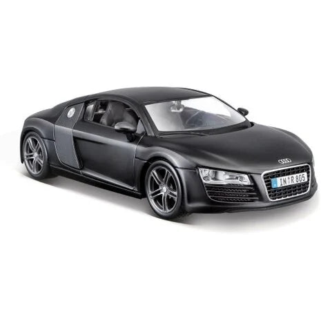 Audi R8 negru mat - 1/24 Maisto