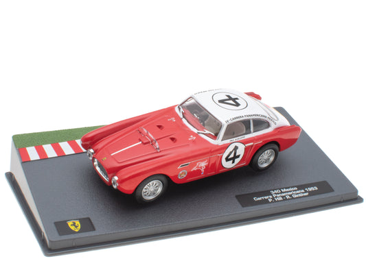 Ferrari 340 Mexico Carrera Panamericana 1953 cu vitrina plexiglass - 1/43 Altaya