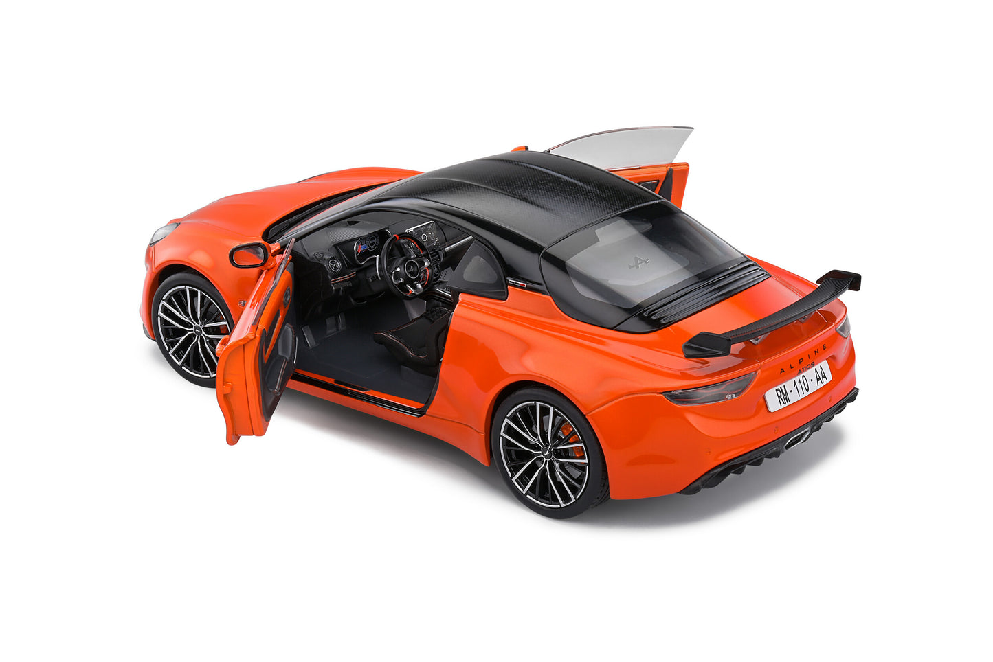 Renault Alpine A110 S Orange Fire 2022 - 1:18 Solido