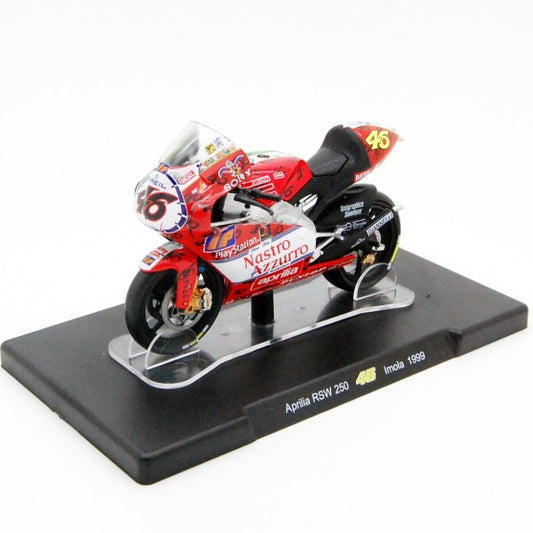 Motocicleta Aprilia RSW 250 Imola 1999 - 1/18 Altaya