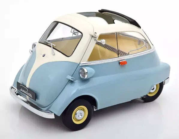 BMW 250 Isetta 1959 bleu/alb - 1/12 KK-Scale