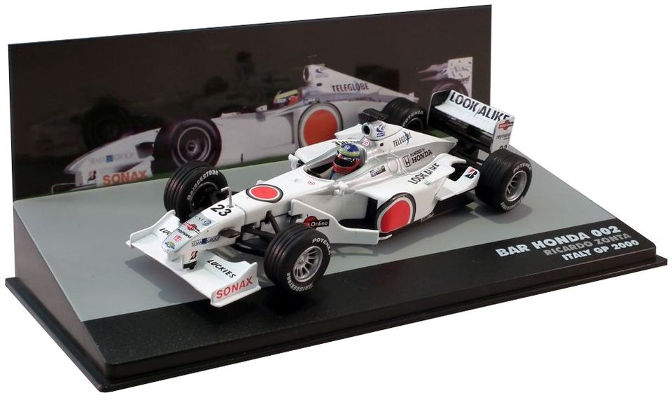 Formula 1 Bar Honda 002 Ricardo Zonta Italy GP 2000 - 1/43 Altaya