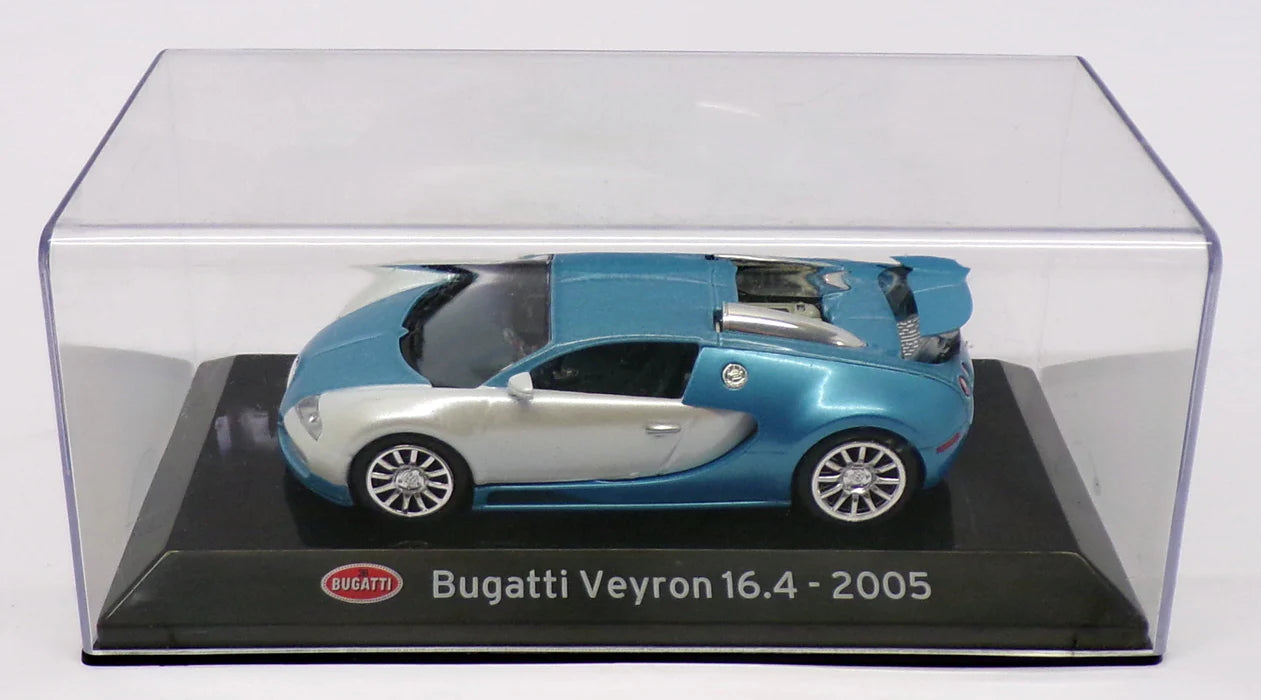 Bugatti Veyron 16.4 2005 cu vitrina plexiglass - 1/43 Altaya