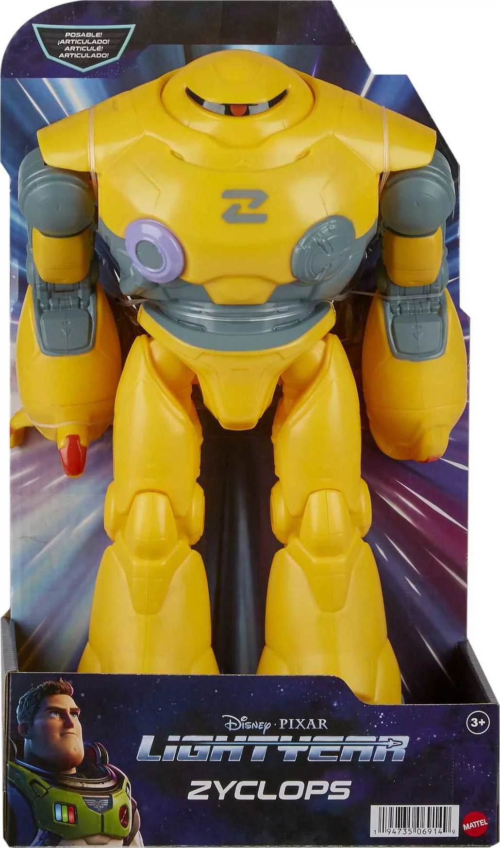 Figurina LIGHTYEAR ZYCLOPS 31cm - Mattel