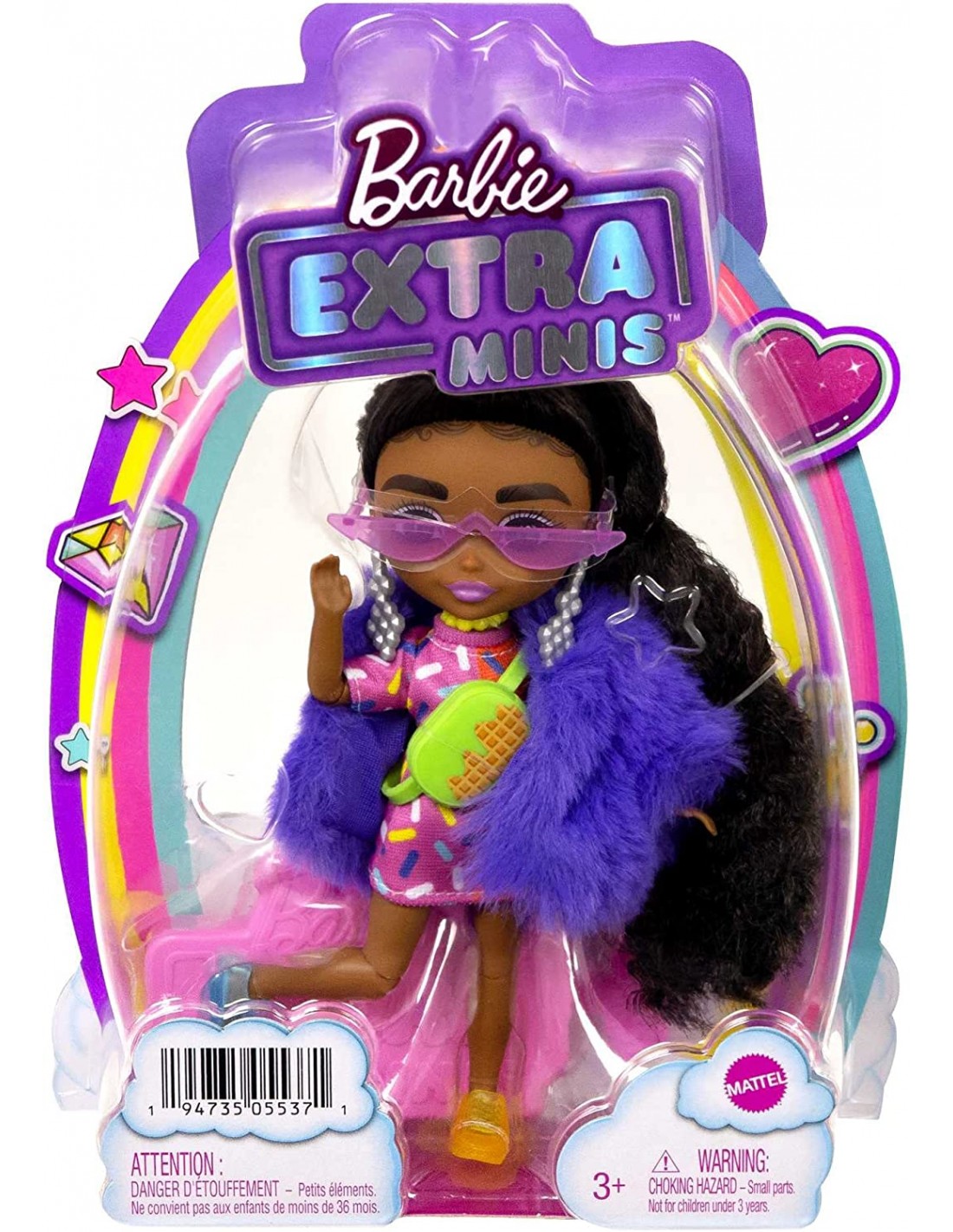 Papusa Mattel Barbie Extra Minis- Creola 14cm