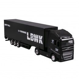 TIR  Volvo FH16 negru LBWK - 1/43 Bburago