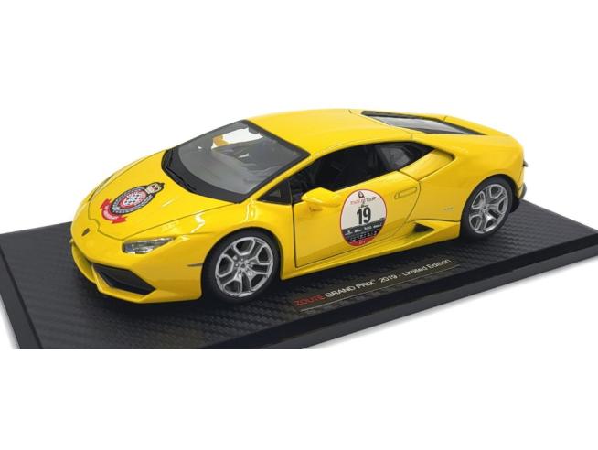 Lamborghini Huracan Zoute Grand Prix 2019 Limited Edition cu vitrina - 1/24 Bburago