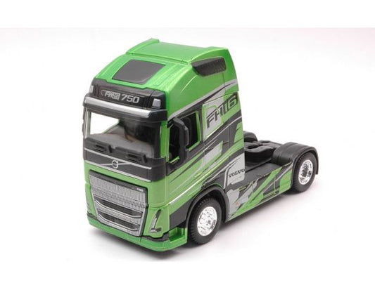 Cap Tractor Camion Volvo FH16 verde/negru - 1/43 Bburago