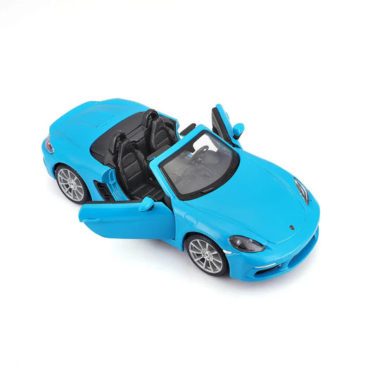 Porsche 718 Boxster bleu - 1/24 Bburago