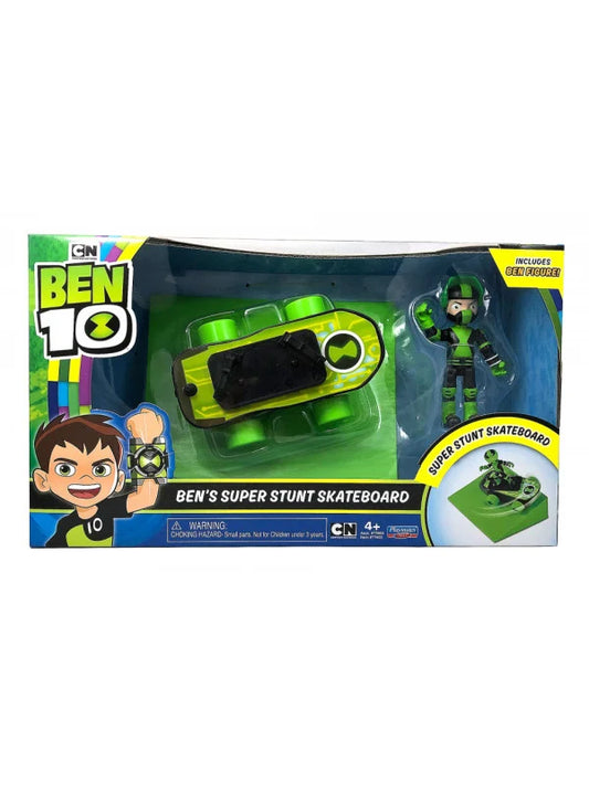 Figurina cu skateboard Ben 10 Super Stunt