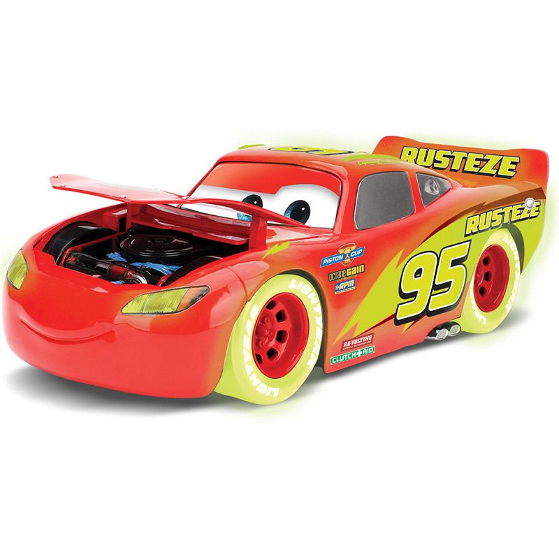 Lightning McQueen Glow Racers - 1/24 Jada