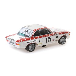 BMW 2800 CS #15 racing team marabout gaye/braillard 24h spa 1972 1/402 pcs - 1/18 Minichamps