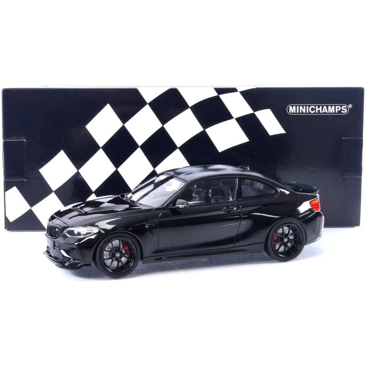 BMW M2 CS 2020 negru metalic - 1/18 Minichamps