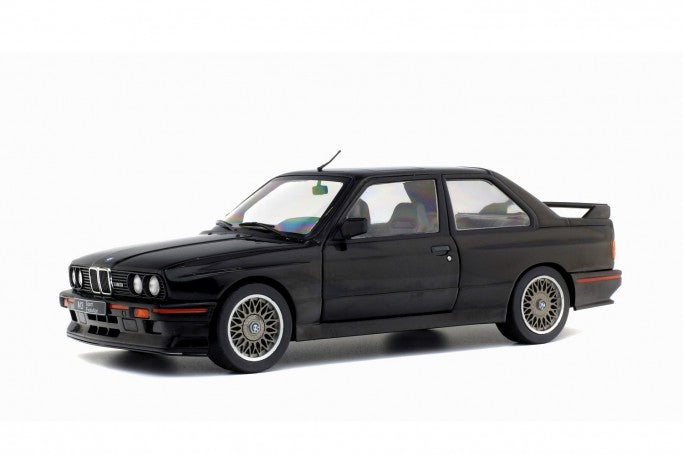 BMW E30 sport Evo 1990 negru - 1/18 Solido