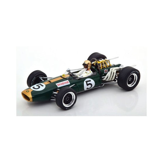 Formula 1 Brabham BT20 #5 Jack Brabham 2nd GP Mexico 1966 - 1/18 Model Car Group