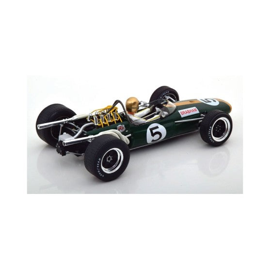 Formula 1 Brabham BT20 #5 Jack Brabham 2nd GP Mexico 1966 - 1/18 Model Car Group