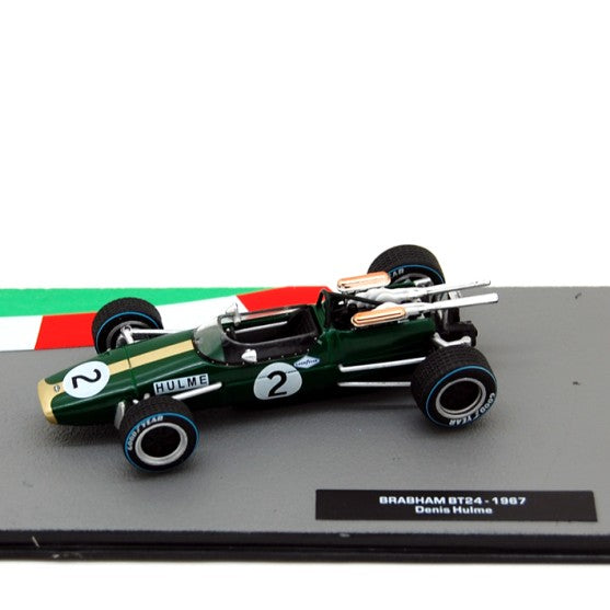 Brabham BT24 1967 Denis Hulme cu vitrina plexiglass - 1/43 Altaya