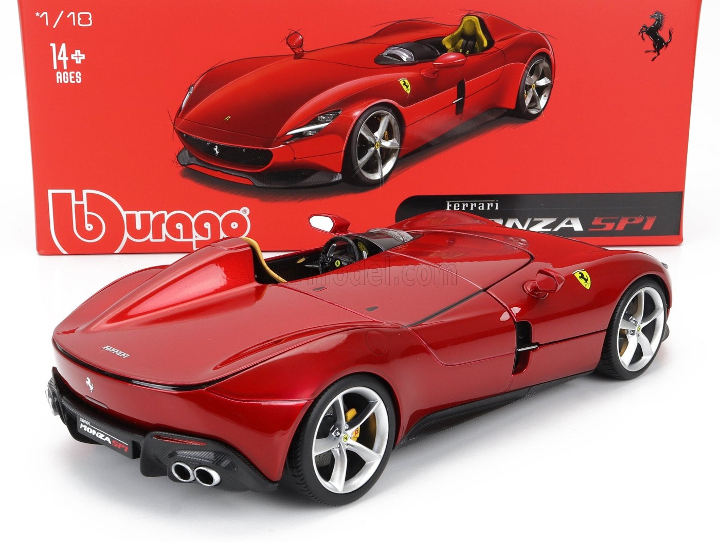 Ferrari Monza SP1 visiniu - 1/18 Bburago Signature