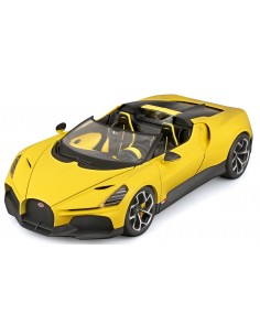 Bugatti Mistral galben - 1/18 Bburago