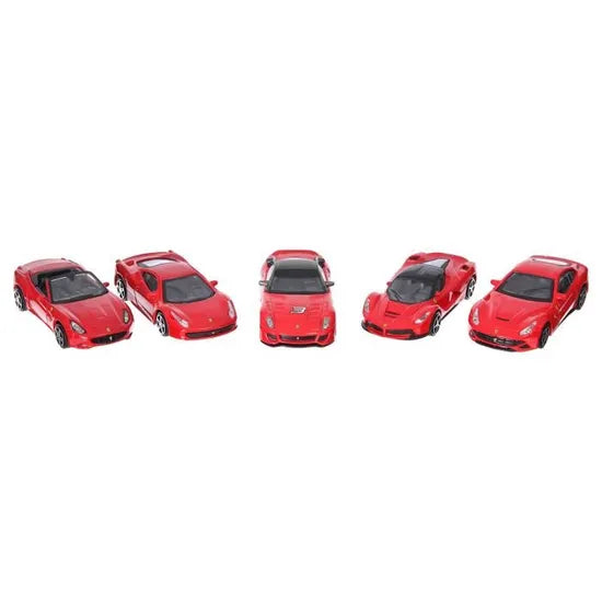 Set 5 masinute Ferrari - 1/43 Bburago