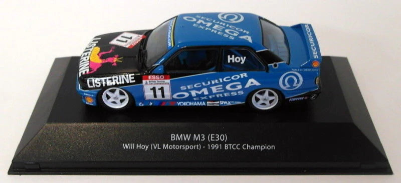 BMW M3 (E30) Will Hoy ( VL Motorsport ) - 1991 BTCC Champion - 1/43 British Touring Car Champions