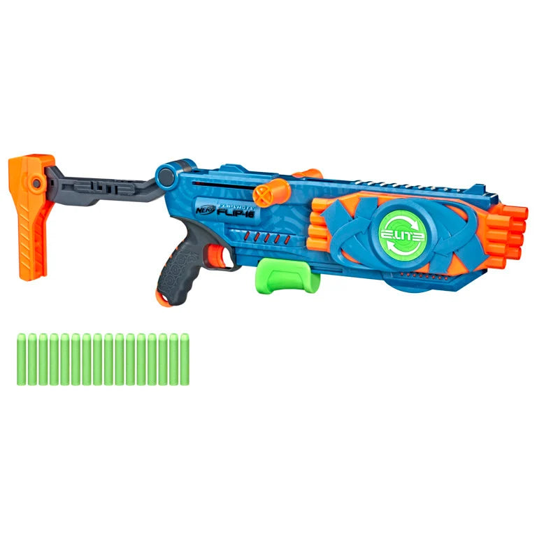 Blaster Nerf Elite 2.0 - Flip 16 cu 16 proiectile