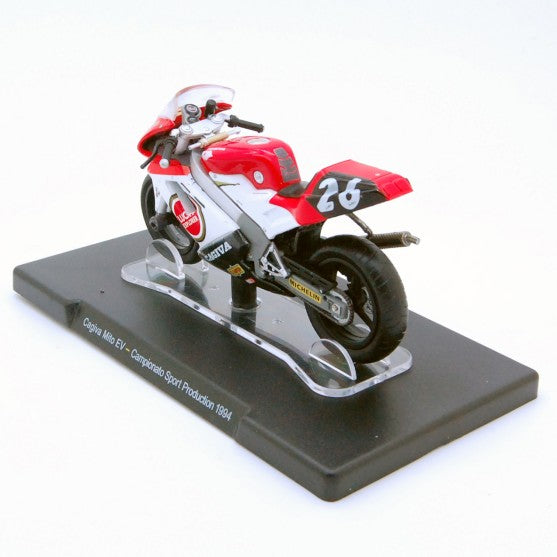 Motocicleta Cagiva Mito EV - Campionato Sport Production 1994 - 1/18 Altaya