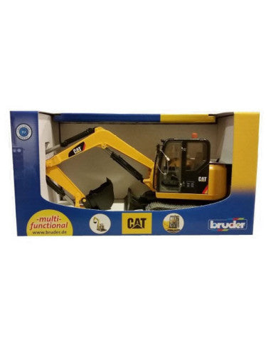 BRUDER 02456 - Excavator Cat Minibagger