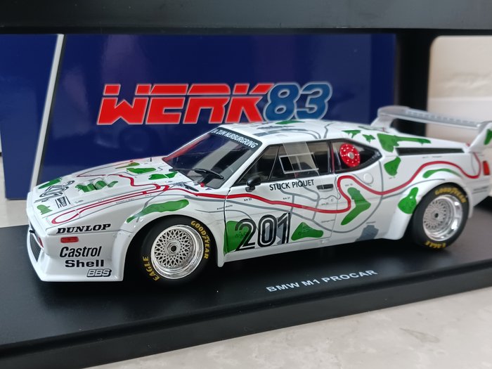 BMW M1 Procar #201 Stuck Piquet - 1/18 WERK83