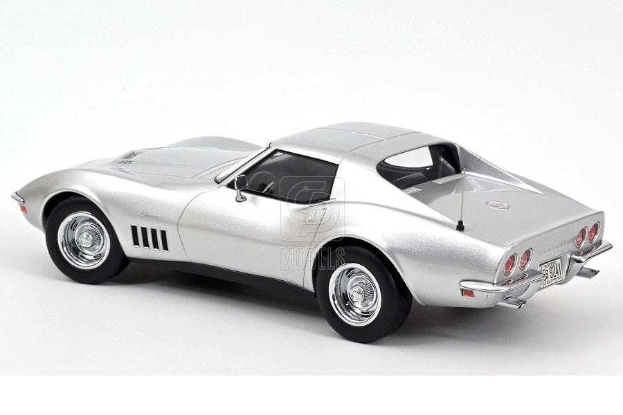 Chevrolet Corvette 1969 silver metallic - 1/18 Norev