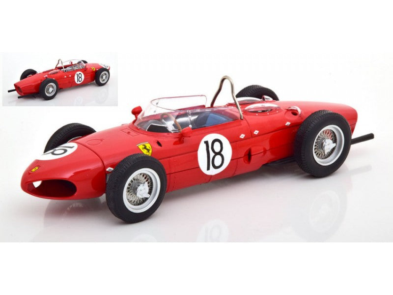 FERRARI Dino 156 Sharknose #18 GP France Formula 1 1961- 1/18 CMR